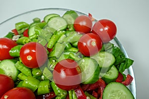 Mixed salad for dinner