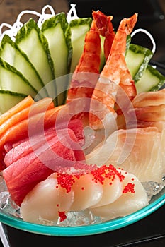 Mixed sashimi, big sashimi plate/