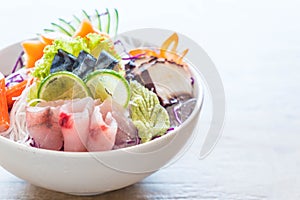 mixed sashimi set