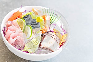 mixed sashimi set