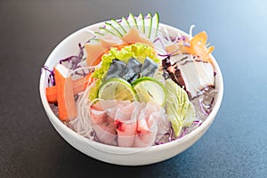 mixed sashimi set