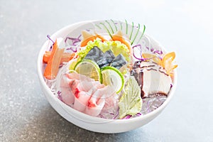 mixed sashimi set