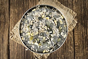 Mixed Seeds (selective focus)