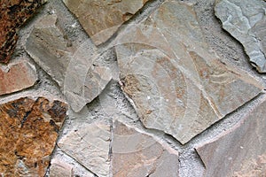 Mixed Stone Wall