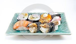 mixed sushi