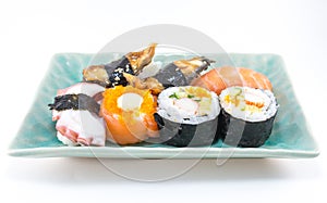 mixed sushi