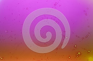 Mixed Transparent Colors with Bubbles