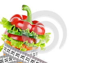 Mixed vegetable sliced