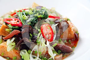 Mixed vegetable soup