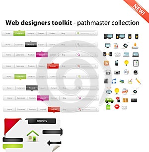 Mixed web graphics