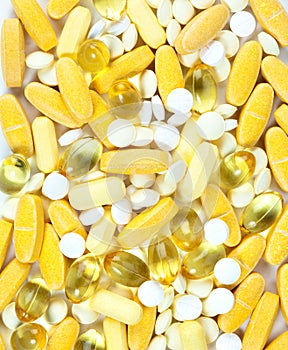 Mixed Yellow Pills