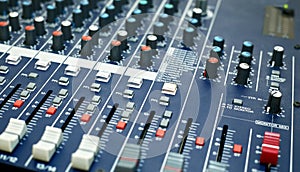 Mixer console