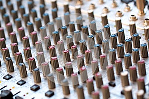 Mixer panel