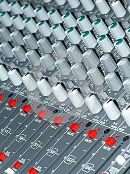 Mixer panel