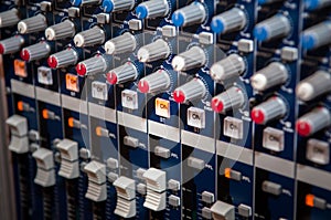 Mixer panel switch ON