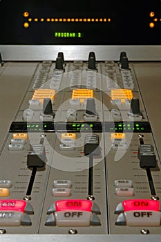 Mixing Console Detail