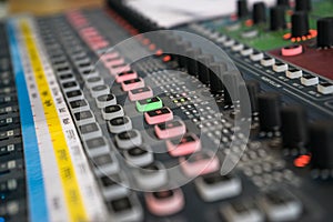 Mixing desk