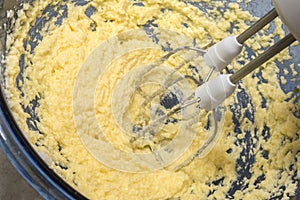 Mixing Dough