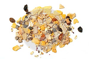 Mixture of oat flakes