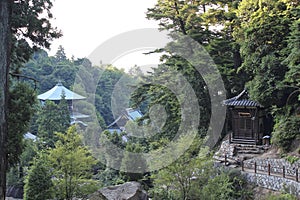 Budista templo en Japón 