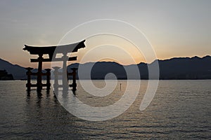 Miyajima is a small island of Hiroshima in Japan. It is most famous for its giant torii gate, which at high tide seems to float on