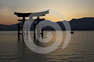 Miyajima is a small island of Hiroshima in Japan. It is most famous for its giant torii gate, which at high tide seems to float on