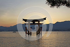 Miyajima is a small island of Hiroshima in Japan. It is most famous for its giant torii gate, which at high tide seems to float on