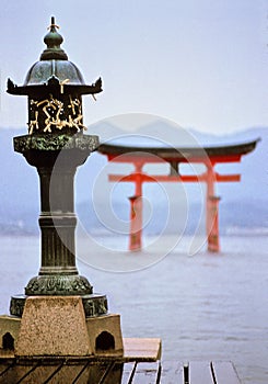 Miyajima temple photo