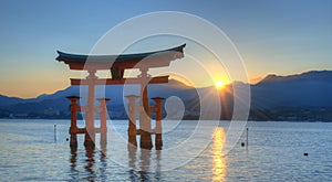 Miyajima Tori Gate photo