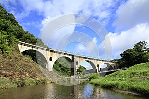 Miyamori bridge in Tono photo