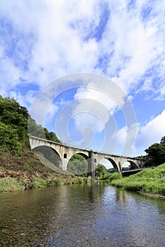 Miyamori bridge in Tono photo