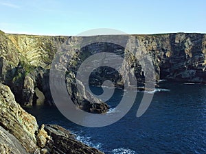 Mizen Head Cliffs with Strata