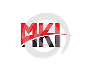 MKI Letter Initial Logo Design