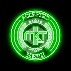 MktCoin (MLM) accepted here sign