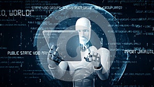 MLB Futuristic robot artificial intelligence huminoid AI programming coding