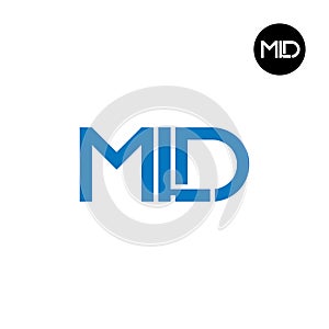 MLD Logo Letter Monogram Design