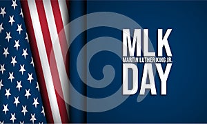 MLK Day Background. Vector Illustration
