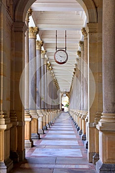 Mlynska kolonada at Karlovy Vary