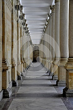 Mlynska kolonada at Karlovy Vary