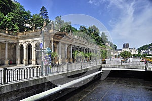 Mlynska kolonada at Karlovy Vary