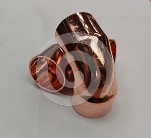 22mm copper plumbing elbow