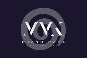 MMK abstract letter logo design