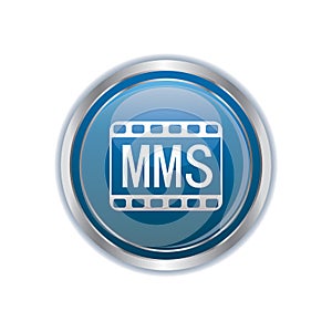 MMS icon on the button photo