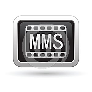 MMS icon on the button photo