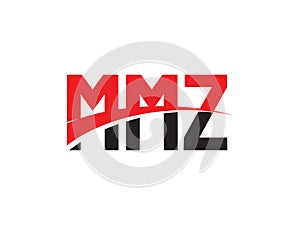 MMZ Letter Initial Logo Design
