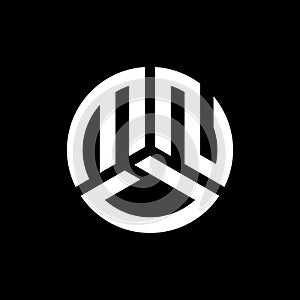 MND letter logo design on black background. MND creative initials letter logo concept. MND letter design