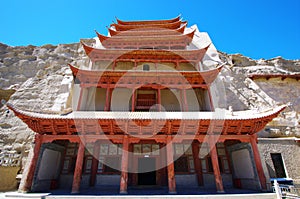 Mo Kao Grotto at Dunhuang