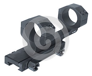 20 MOA rail mounted optic base for a gun