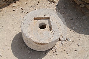 Moa Nabataeans Fortress Ancient Ruins in The Arava, South of Israel