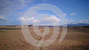 Moab looking towards Manti La Sal forest